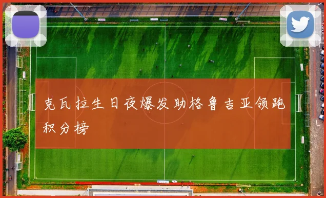 克瓦拉生日夜爆发助格鲁吉亚领跑积分榜
