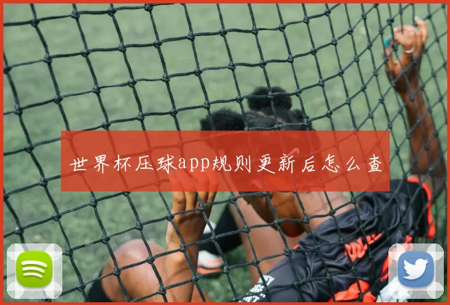 世界杯压球app规则更新后怎么查